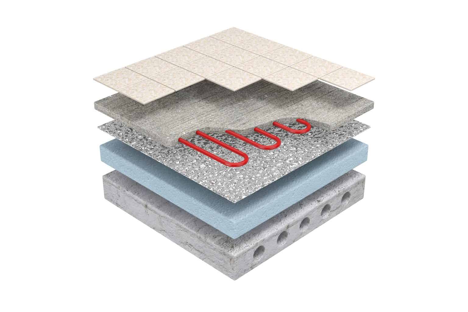 Will Underfloor Heating Raise My Floor? Underfloor Heating Layers